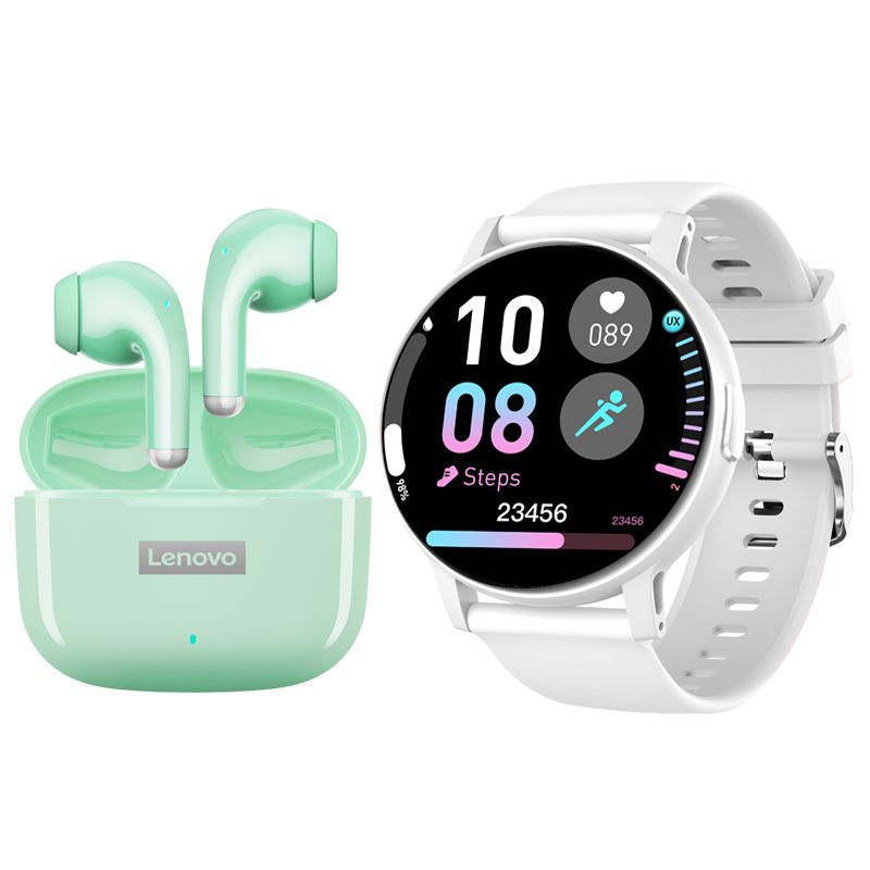 LENOVO - Lenovo LP40 PRO Audífonos Bluetooth y reloj inteligente