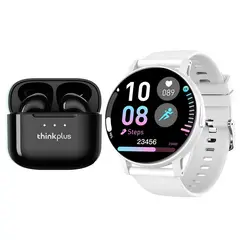 LENOVO - Audífonos Bluetooth LP23 y reloj inteligente
