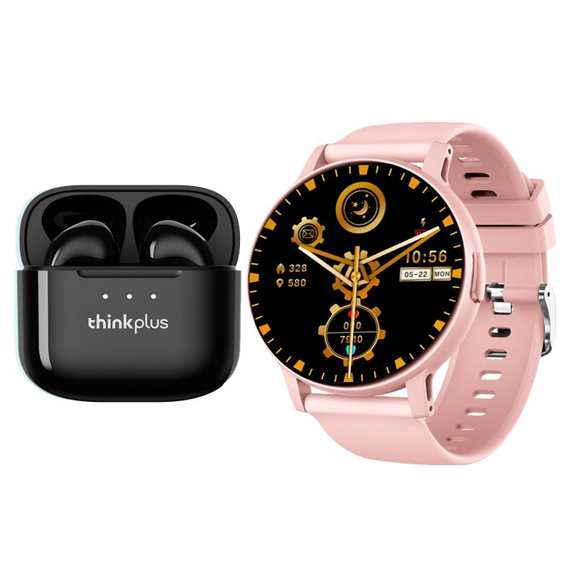 LENOVO - Audífonos Bluetooth Lenovo LP23 y reloj inteligente