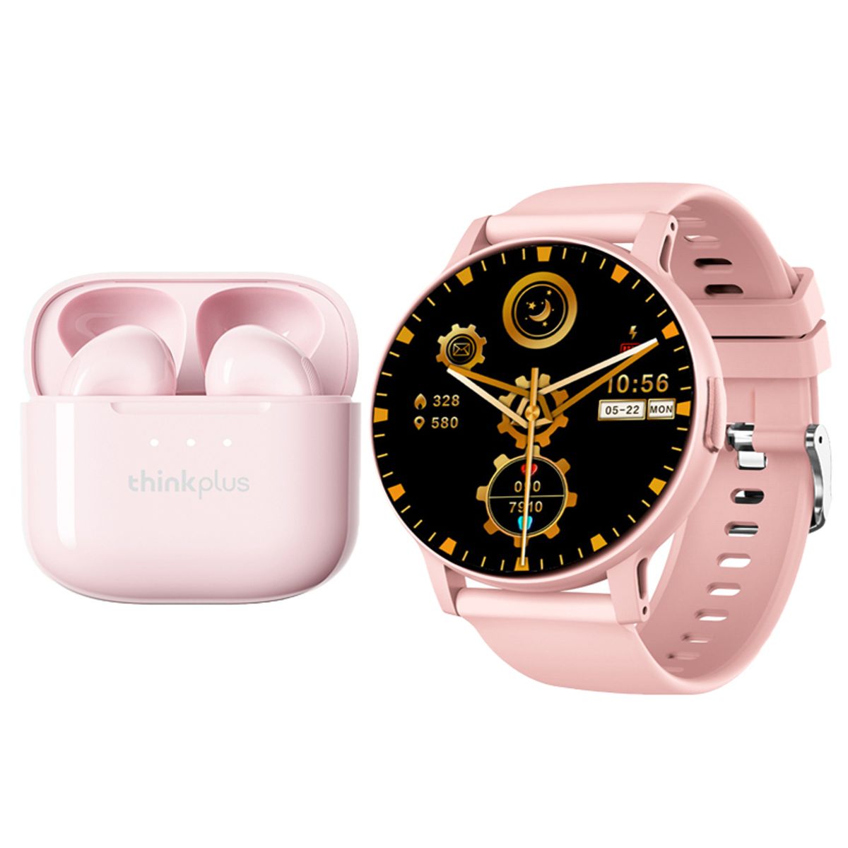 LENOVO - Audífonos Bluetooth Lenovo LP23 y reloj inteligente