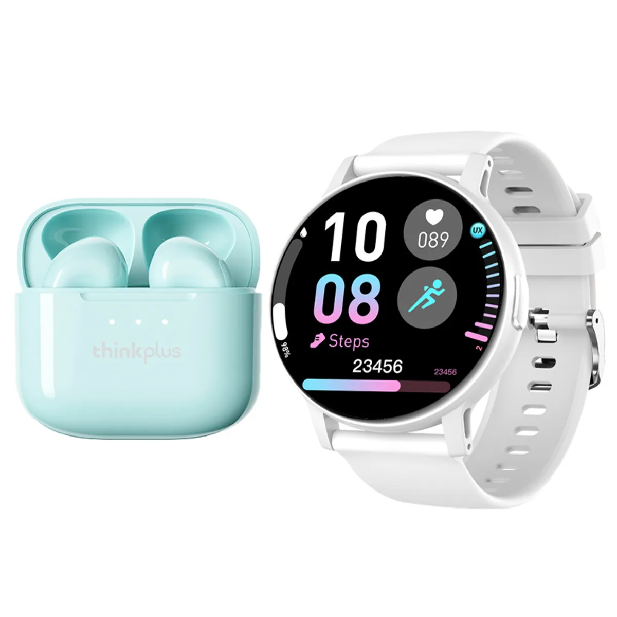 LENOVO - Audífonos Bluetooth Lenovo LP23 y reloj inteligente