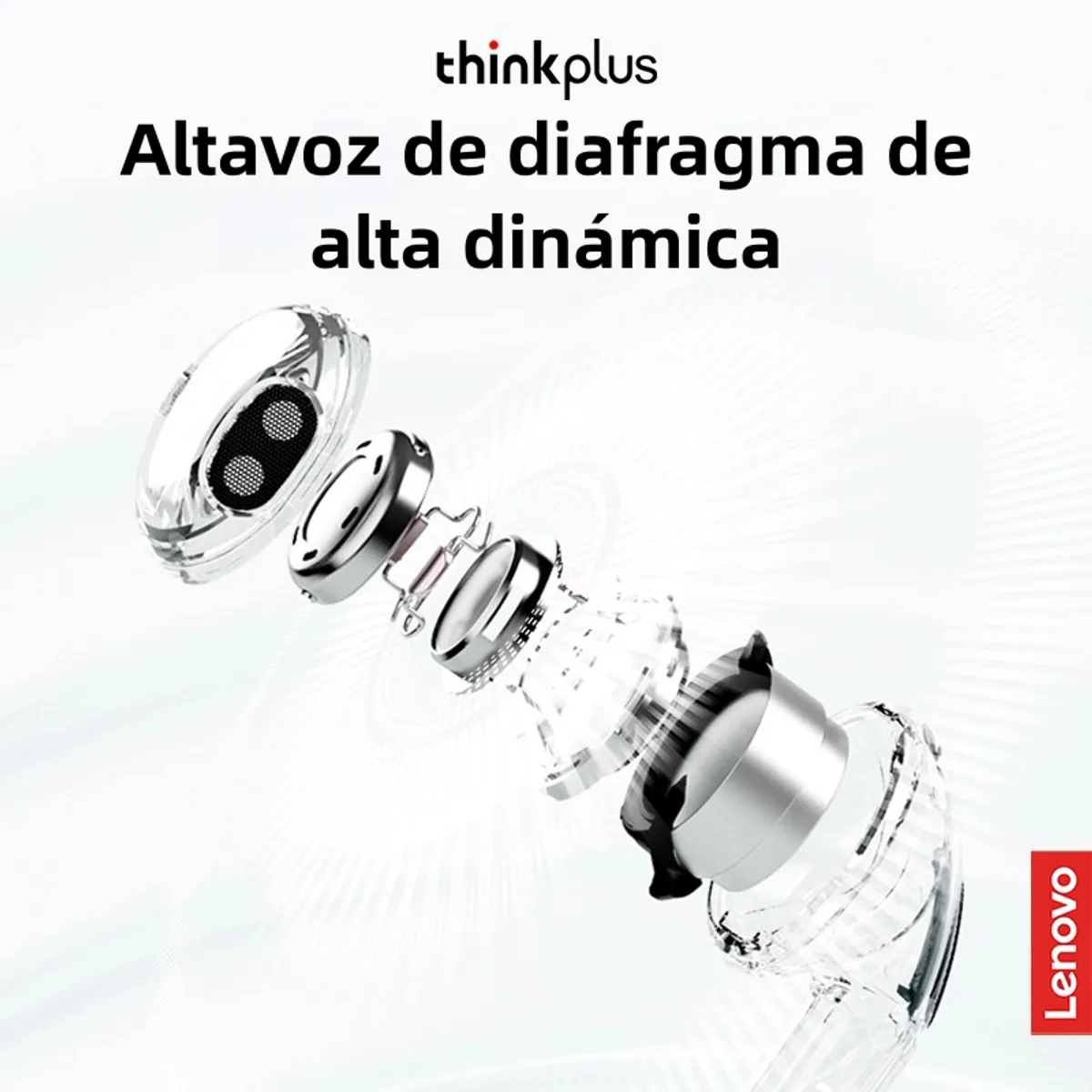 LENOVO - Audífonos Bluetooth Lenovo LP2 PRO Azul