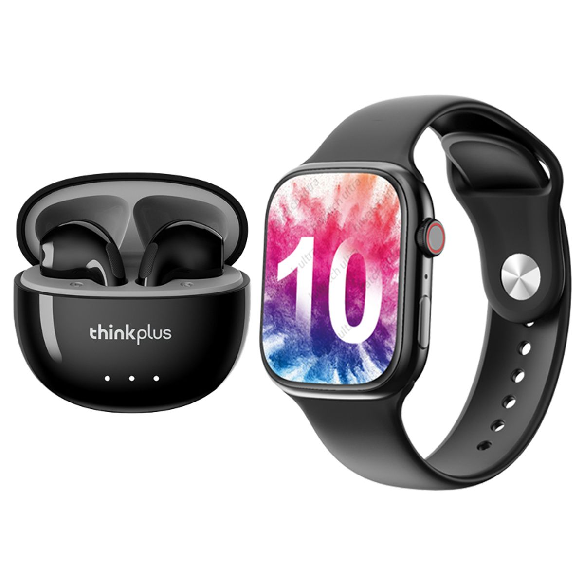 LENOVO - Audífonos Bluetooth Lenovo LP2 PRO y reloj inteligente