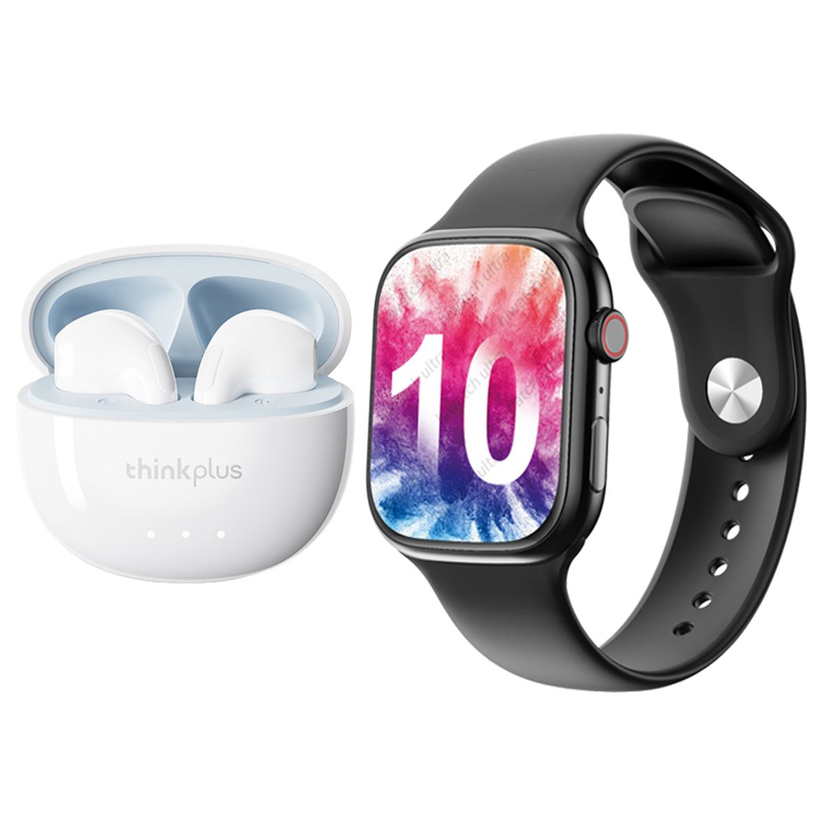 LENOVO - Audífonos Bluetooth Lenovo LP2 PRO y reloj inteligente