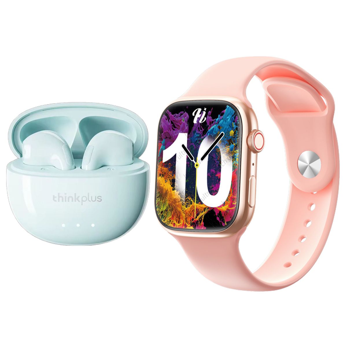 LENOVO - Audífonos Bluetooth Lenovo LP2 PRO y reloj inteligente