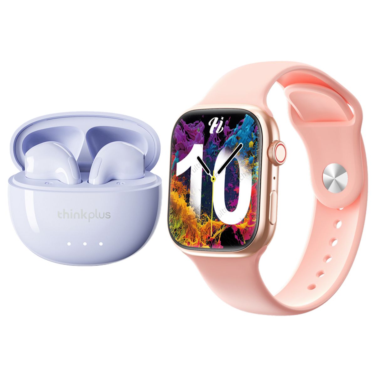 LENOVO - Audífonos Bluetooth Lenovo LP2 PRO y reloj inteligente