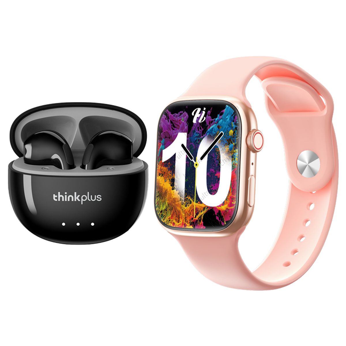 LENOVO - Audífonos Bluetooth Lenovo LP2 PRO y reloj inteligente