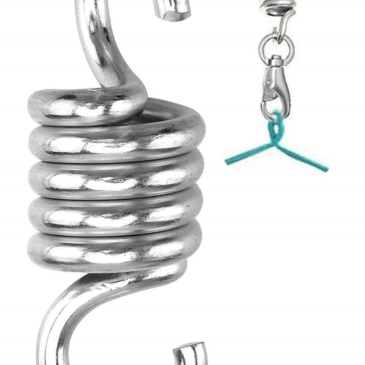 KUANGYE - Muelle De Hamaca Resorte De Extensión Para Colgar Sillas