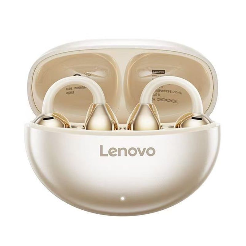 LENOVO - Audífonos Lenovo Clip TA140 TWS Bluetooth 54 - Beige