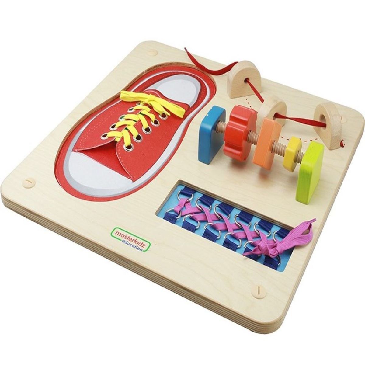 MASTERKIDS - ¡Ata tus cordones - Tablero de Pared