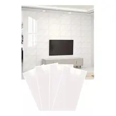 GENERICO - Pack X12 Palmetas Autoadhesivas Laminas Para Paredes 30x60cm