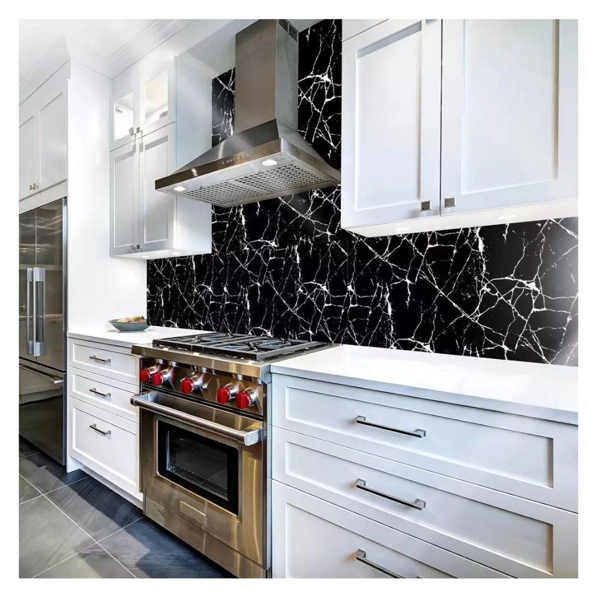 EOLAND - X15 Palmetas Autoadhesivas Laminas Para Paredes Vinilico 30x60cm