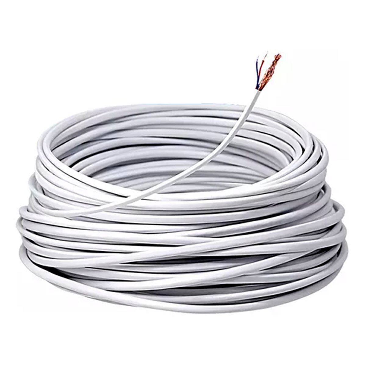 ESHOPANGIE - Cable Coaxial Video De Cobre 100 Metros Syv75-3+2c