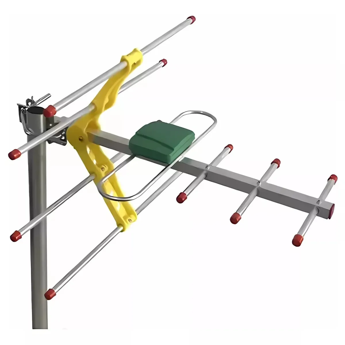 MUNDO MAGIA - Antena De Televisión Digital Para Exteriores Hdtv Cable 15mt