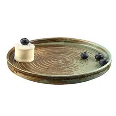 BONNA - Plato Porcelana Coral 21cm Set 6 unidades