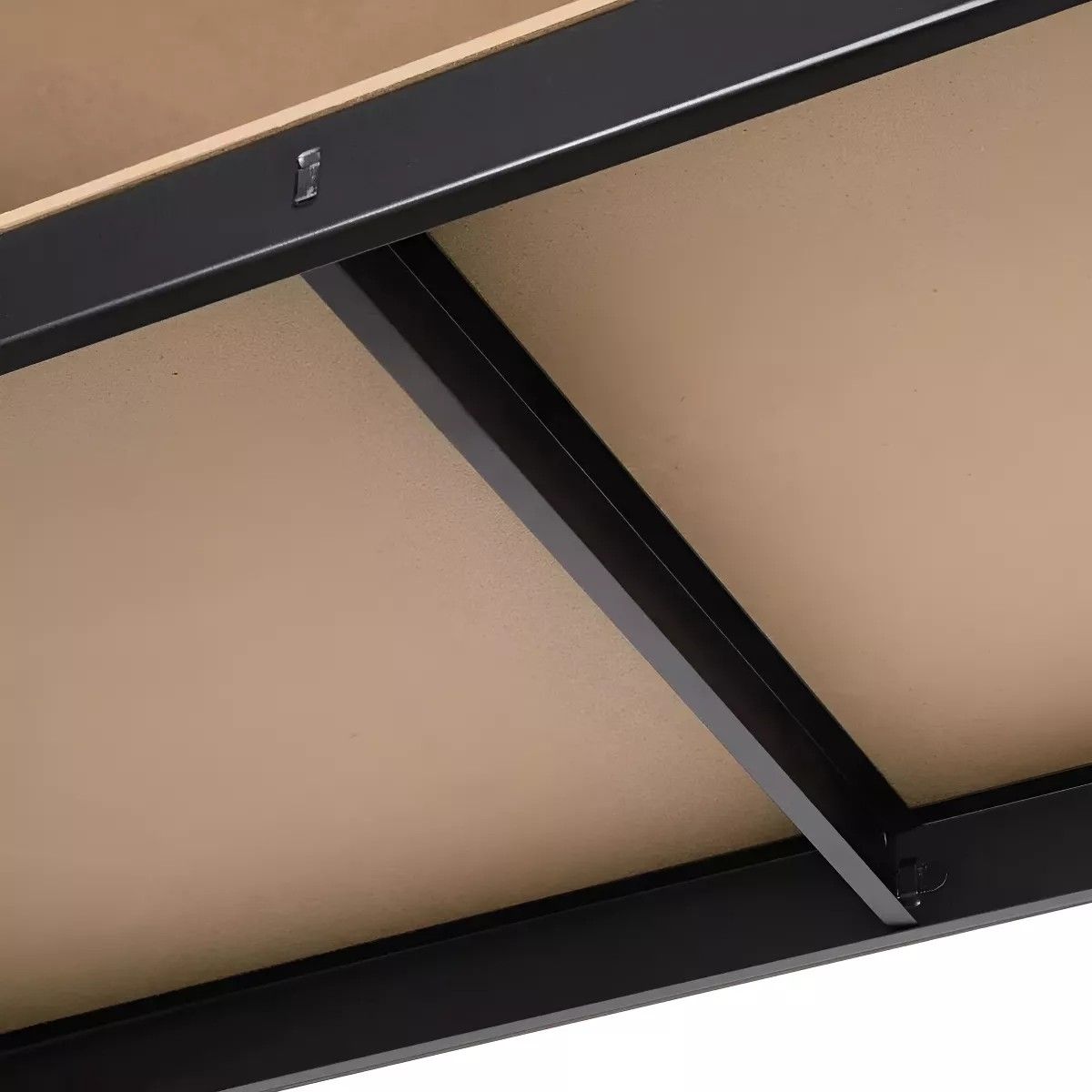 MUNDO MAGIA - Estante Metálico Negro 180x90x40 Cm 400 Kg