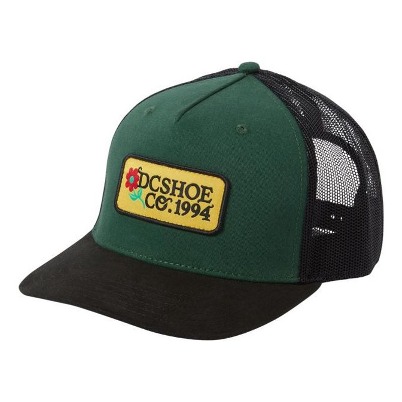 DC SHOES - Jockey Bloomer Trucker Hat Hombre Verde