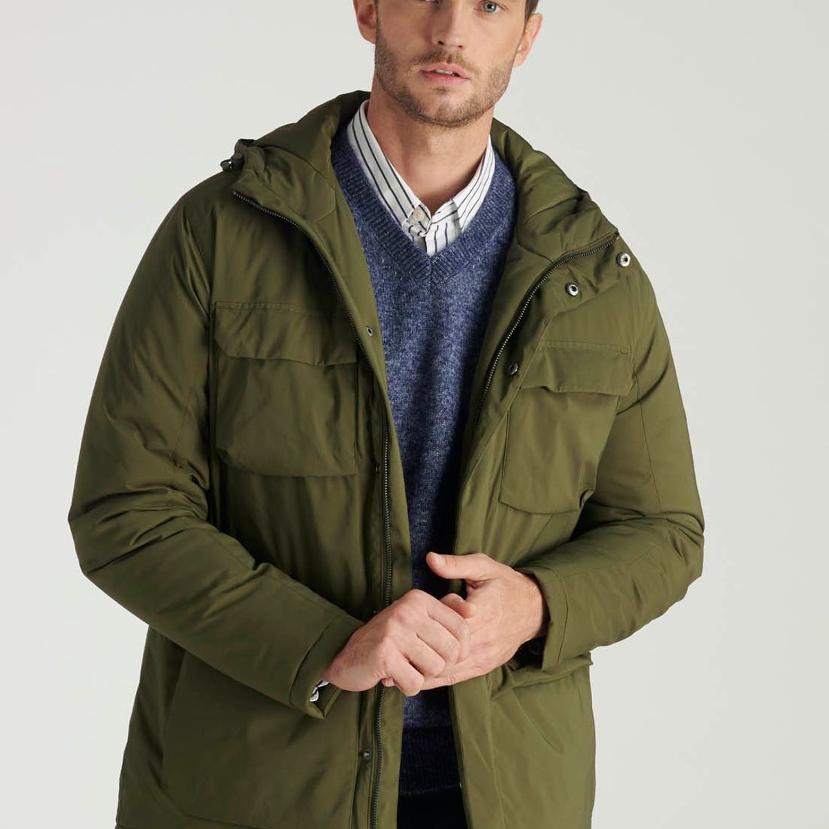 NEW MAN - Parka Montagne Heritage Beige Newman