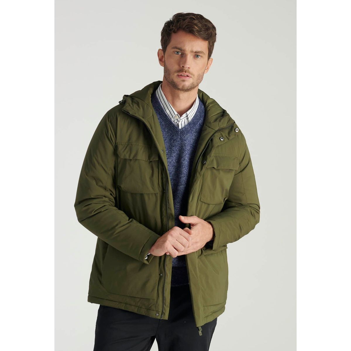 NEW MAN - Parka Montagne Heritage Beige Newman