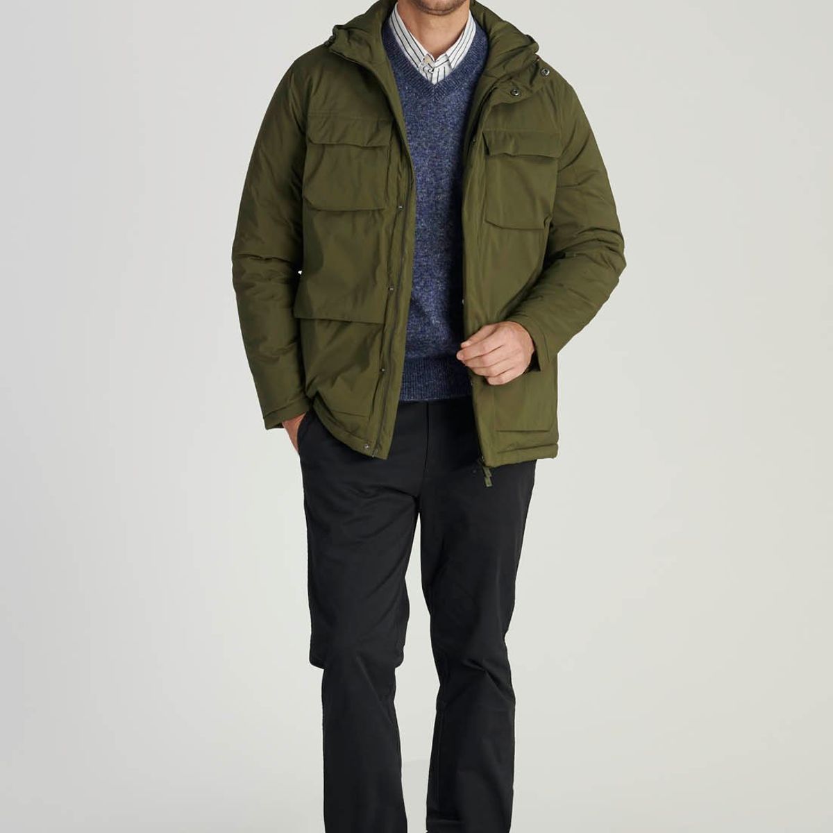 NEW MAN - Parka Montagne Heritage Beige Newman