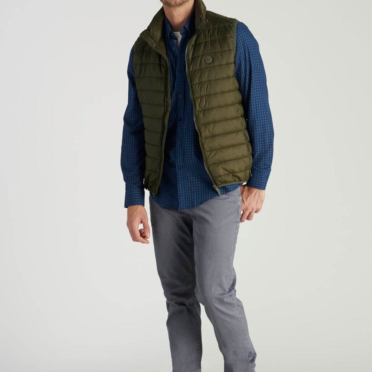 NEW MAN - Vest Pontivy Heritage Beige Newman