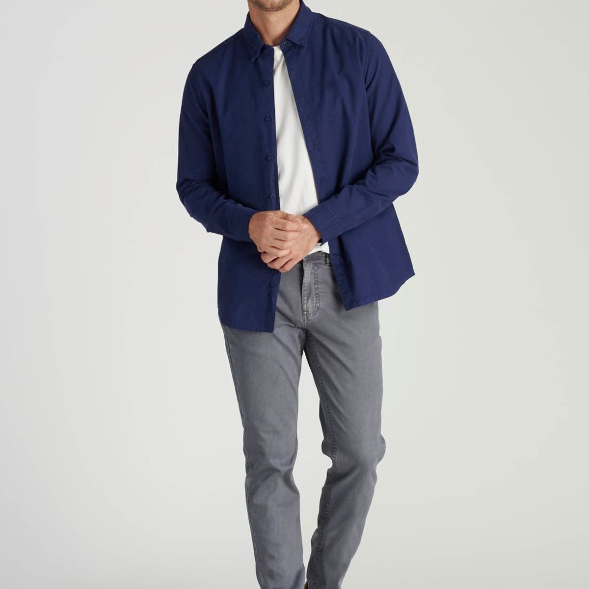 NEW MAN - Camisa Charlie Avant-Garde Azul Newman