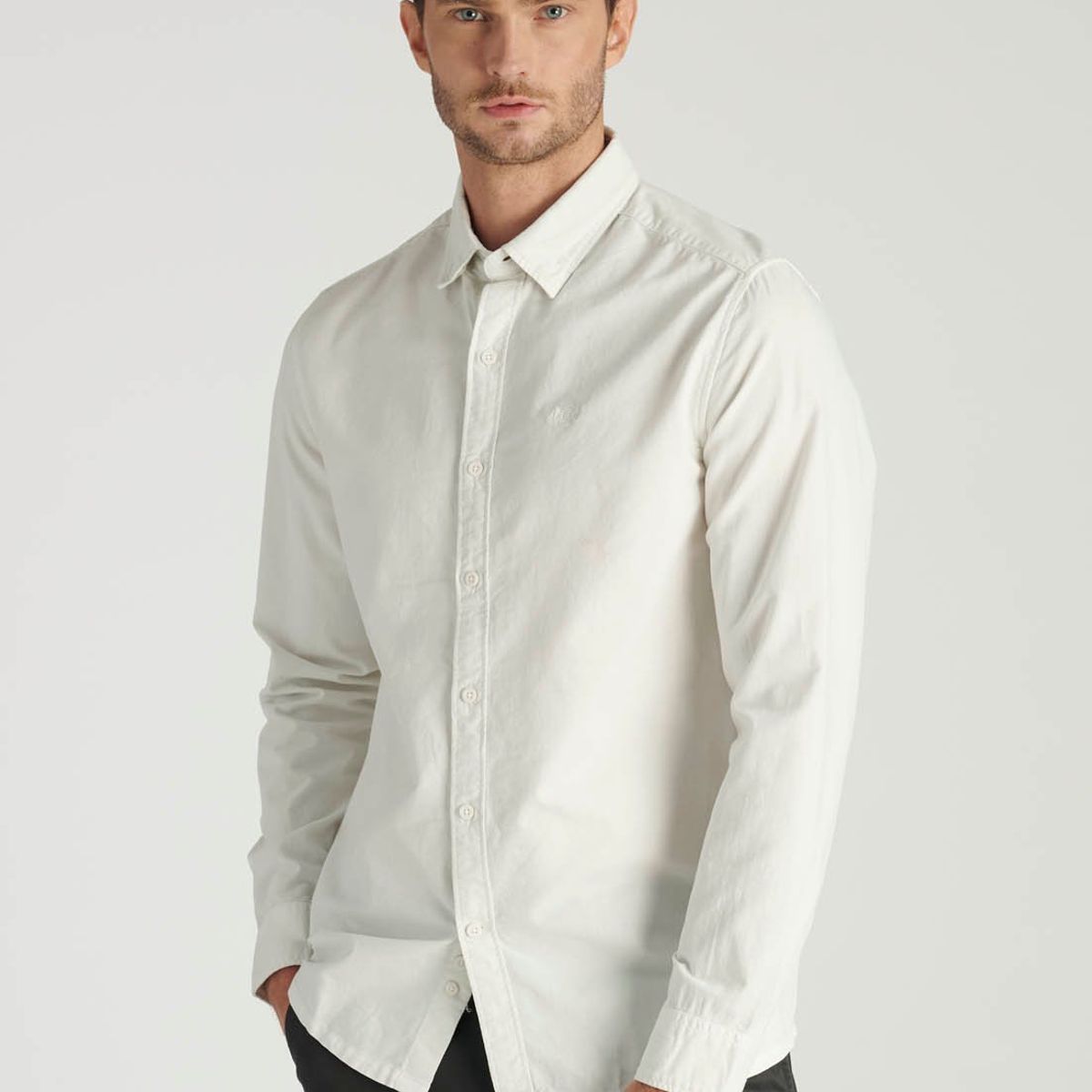 NEW MAN - Camisa Charlie Avant-Garde Gris Newman