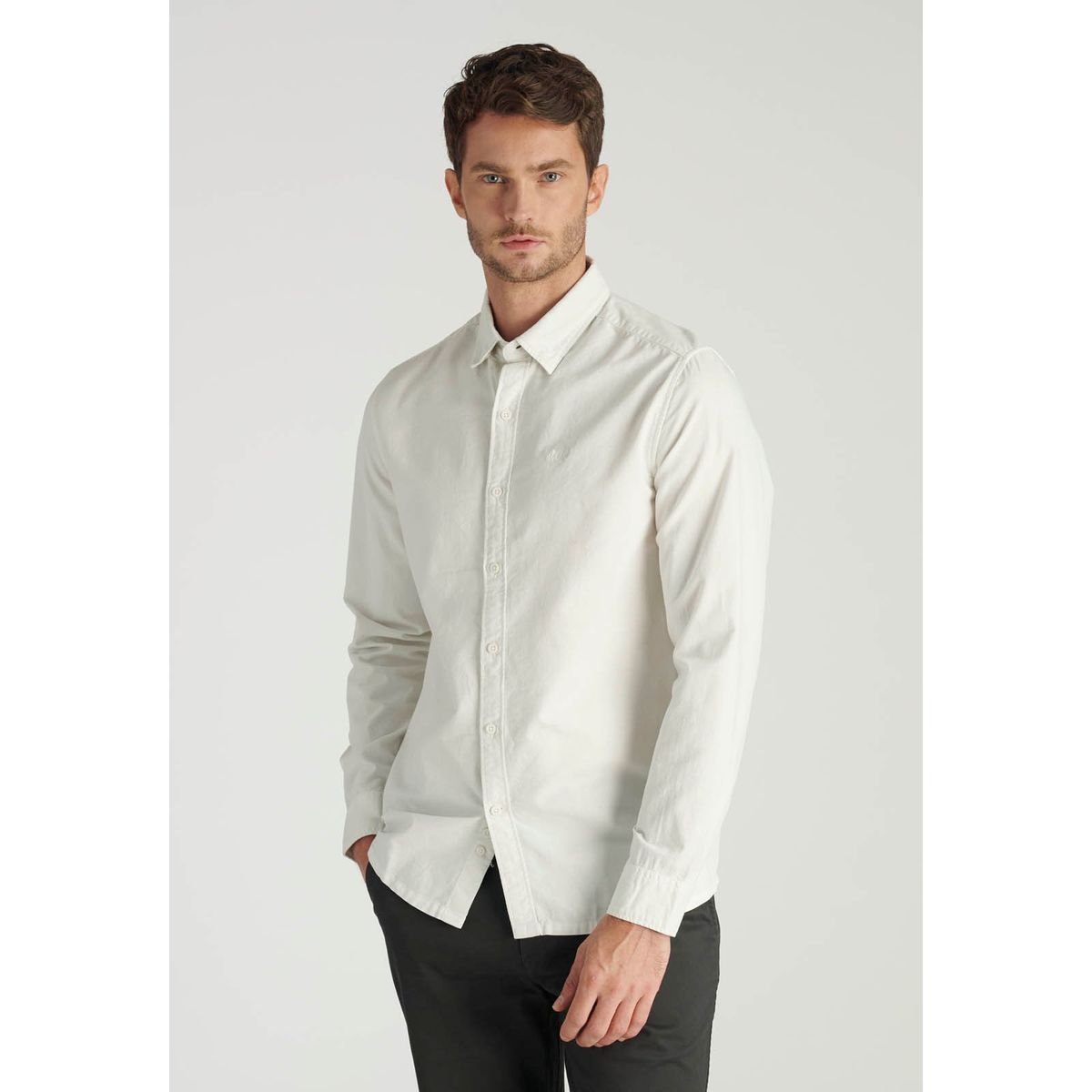 NEW MAN - Camisa Charlie Avant-Garde Gris Newman