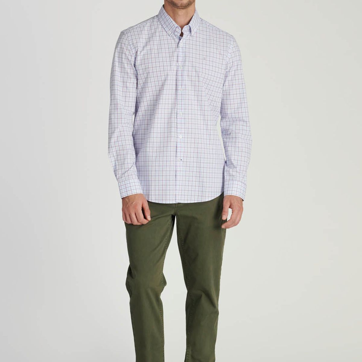 NEW MAN - Camisa Leo Business Azul Newman