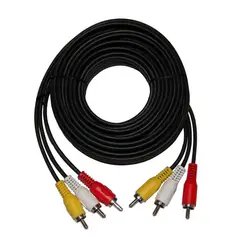 OEM - Cable Rca Audio Video 3x3 10 Metros