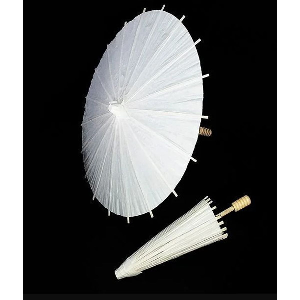 GENERICO - DECO SOMBRILLA BLANCA PARAGUAS X1 UNI