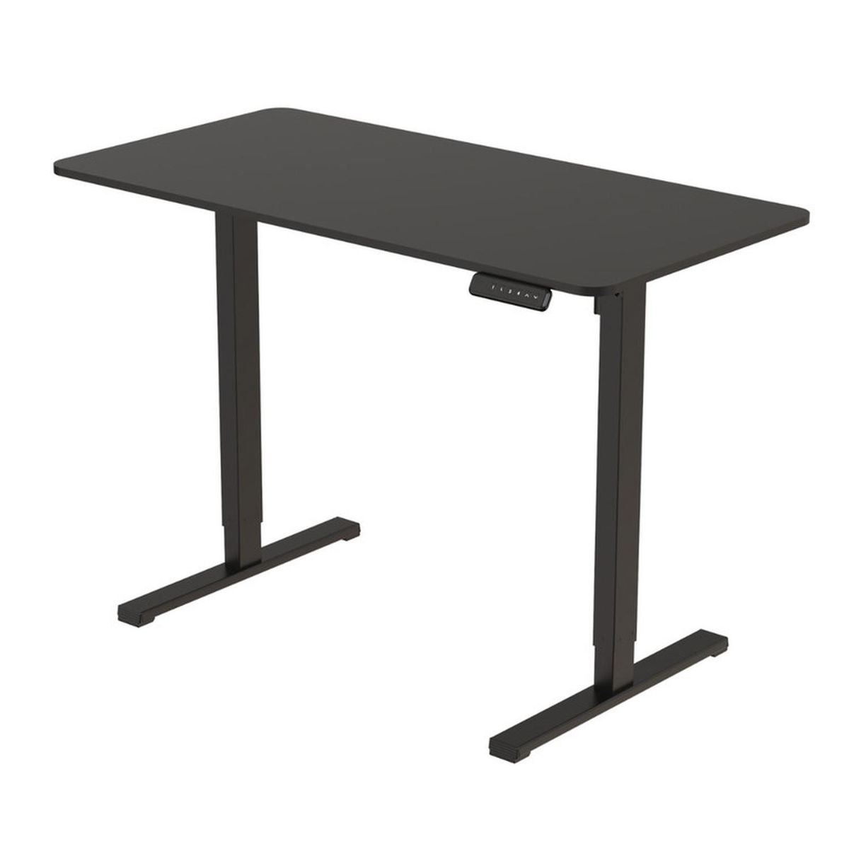 MOBII - Escritorio Electrico Altura Ajustable Negro Oficina 120X60 Cm Moderno