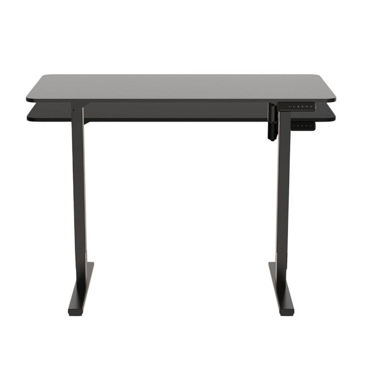 MOBII - Escritorio Electrico Altura Ajustable Negro Oficina 120X60 Cm Moderno