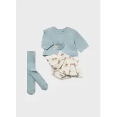 MAYORAL - Casual Conjunto 3 piezas recién nacida