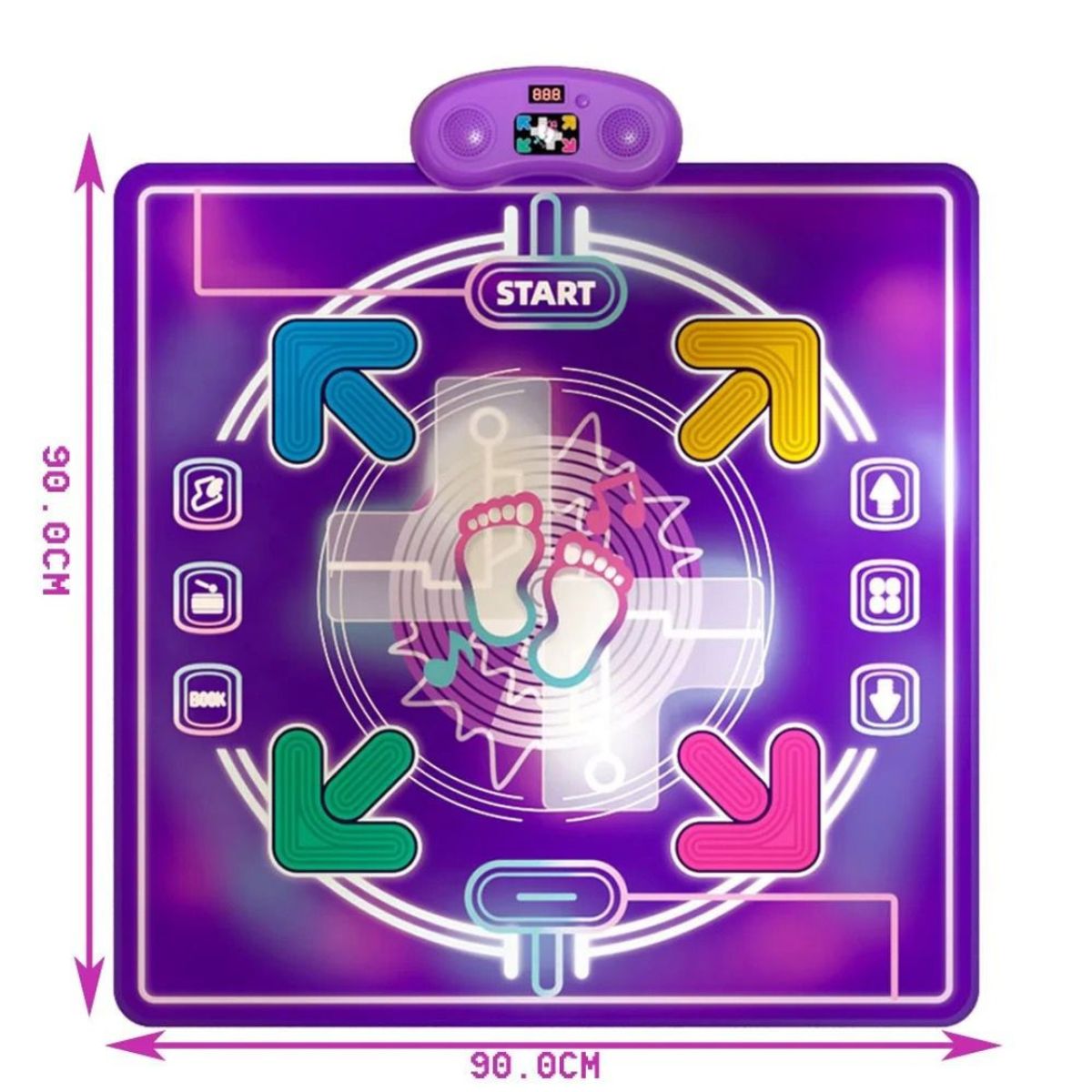 GENERICO - Alfombra Electrónica De Baile Niñas