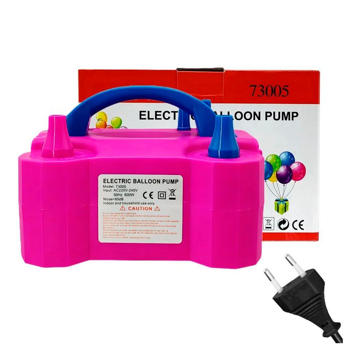 IRM - Inflador De Globos para fiesta 2 Inyectores Automatico