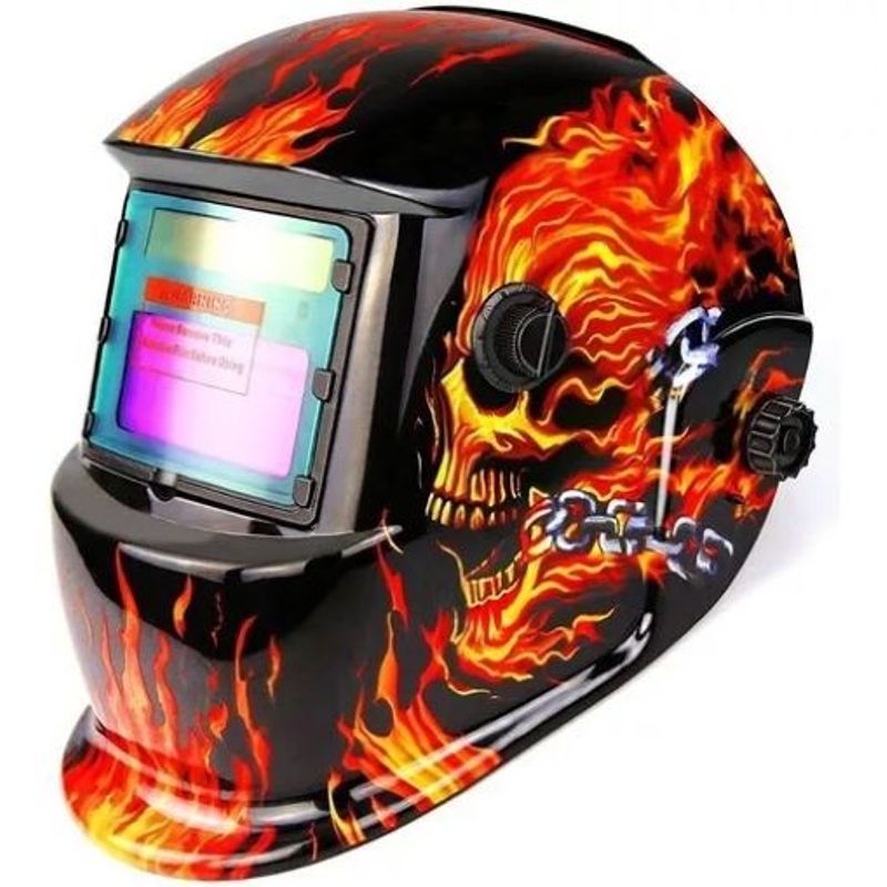 SHOP EHOME BAG - Mascara Soldar Fotosensibe Con Panel Solar Casco Diseños