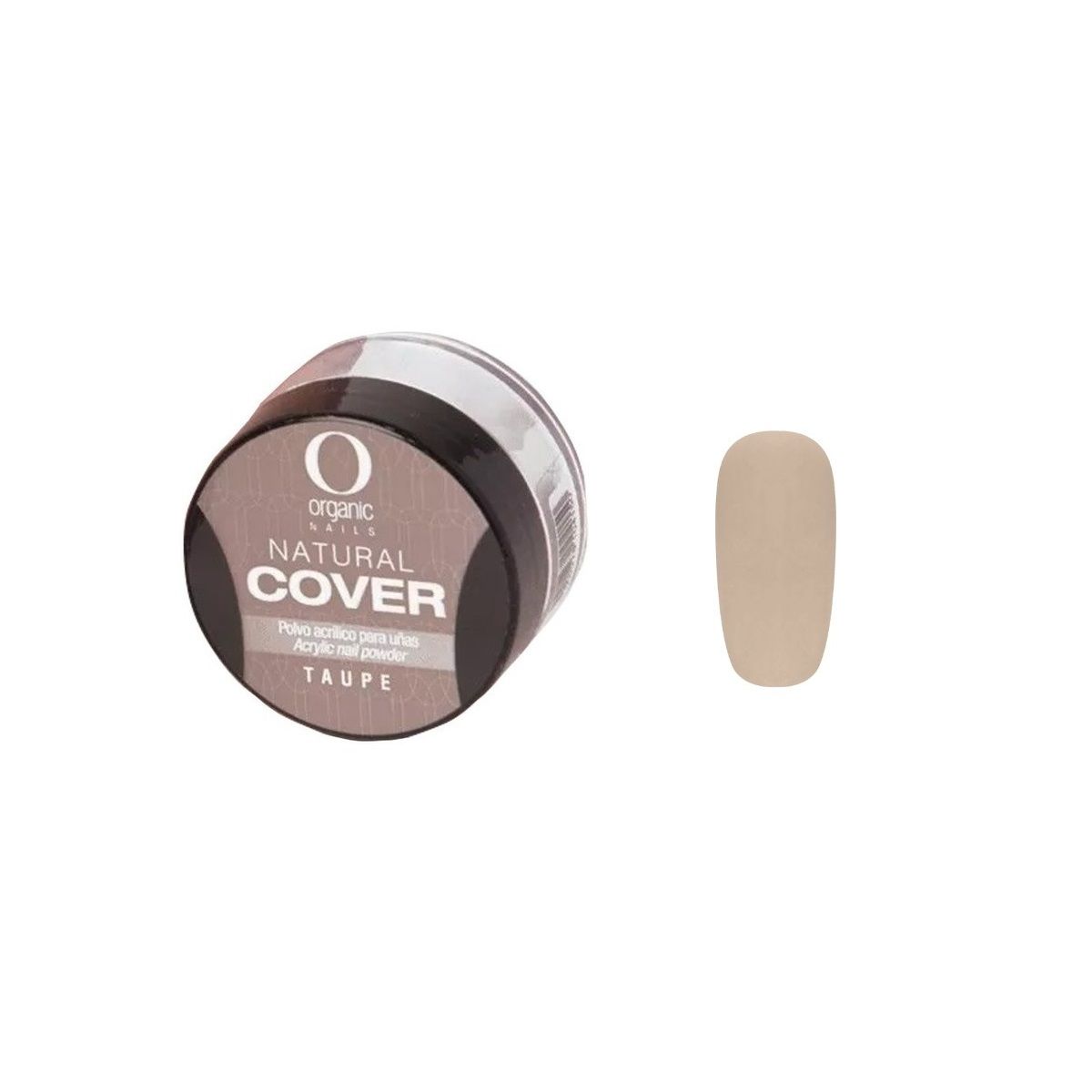 ORGANIC NAILS - Organic Nails Polimero Cover Taupe 50grs,  polvo acrílico