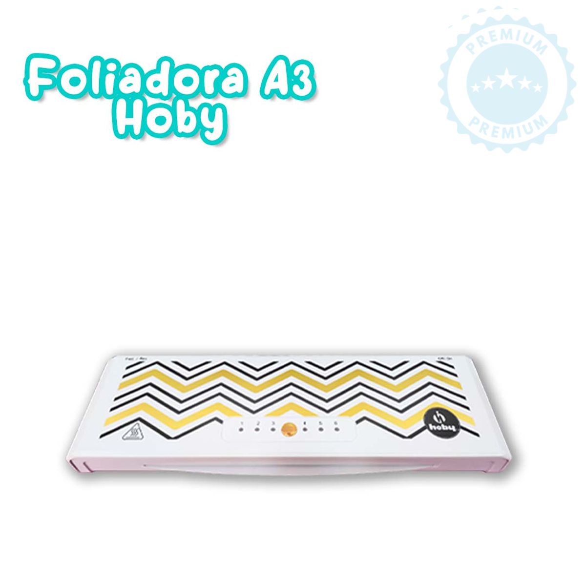 HOBBY - Plastificadora foliadora A3 Hoby Press K85