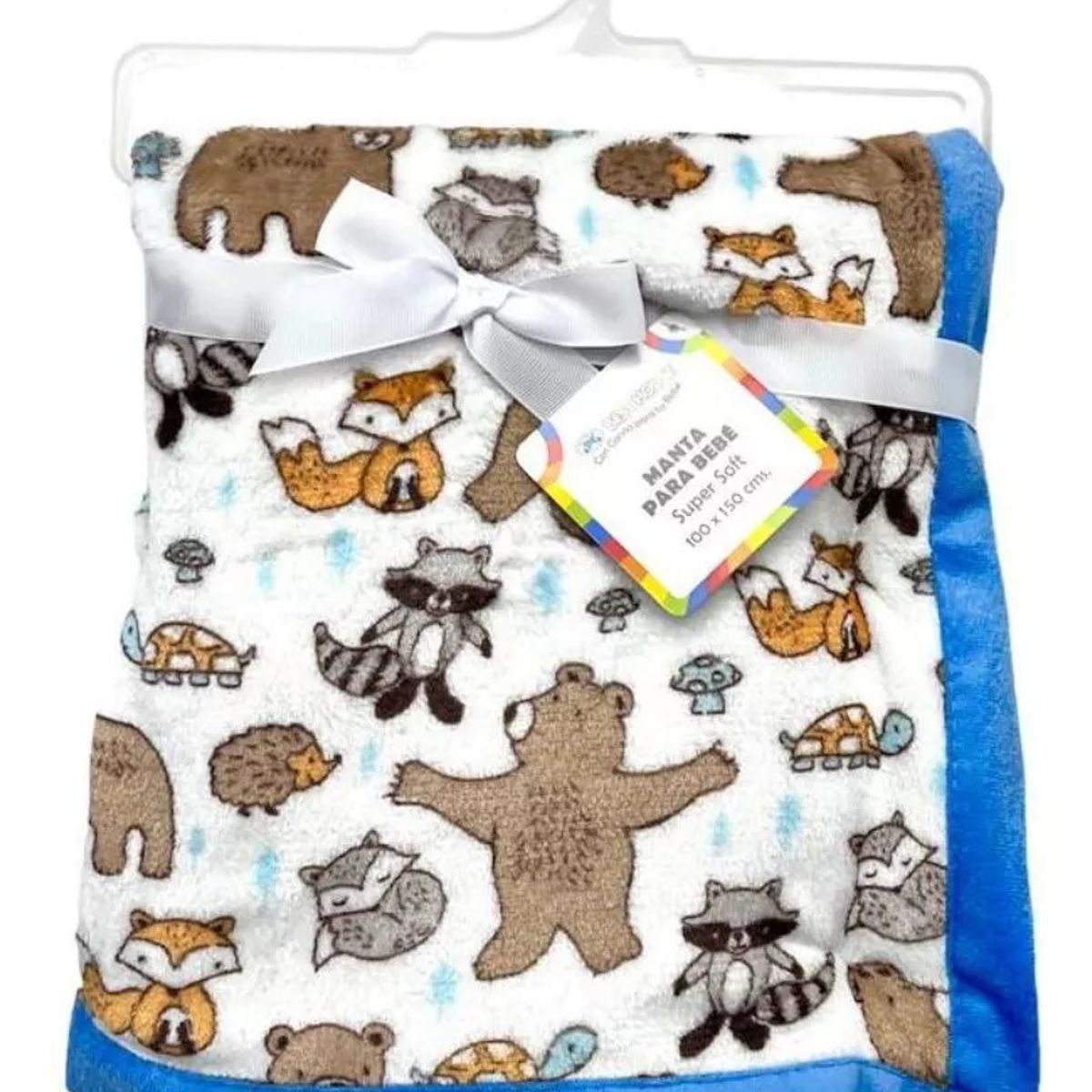 GENERICO - Manta Bebe Recién Nacido Colores Varios