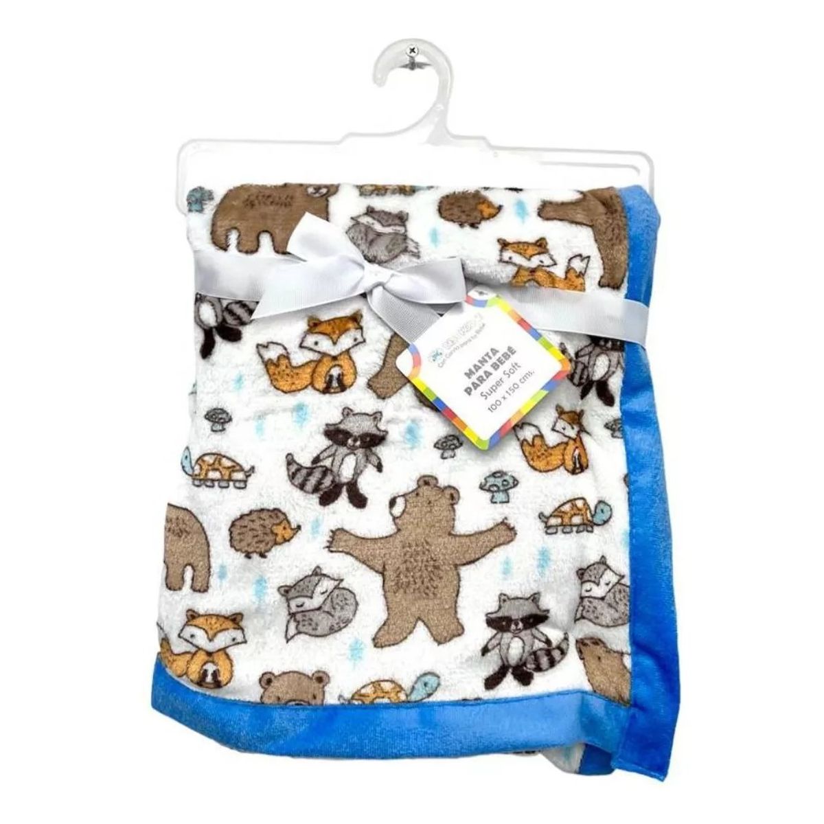 GENERICO - Manta Bebe Recién Nacido Colores Varios