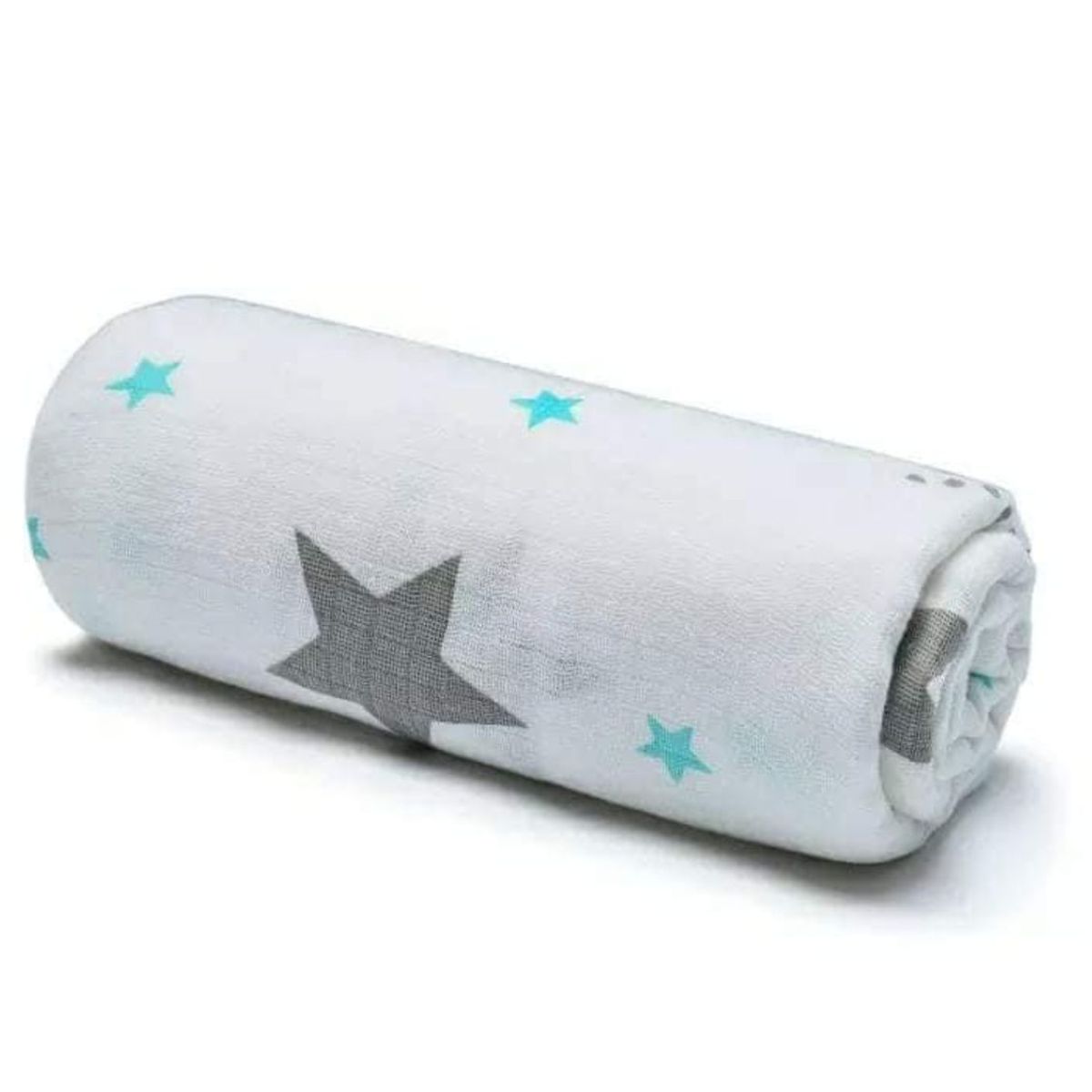 GENERICO - Pack 2 Mantas Muselina Para Bebé 120x110cm Algodón