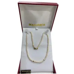 MALLORCA - COLLAR CHOKER 40CMS PERLAS DE 4MM