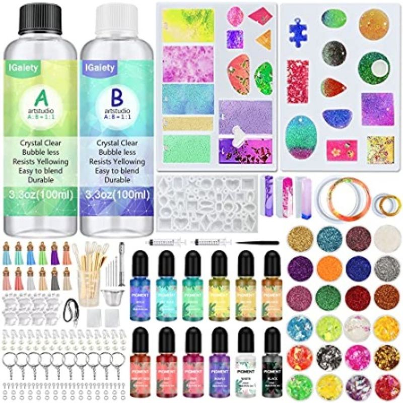 U BUY - Kit De Fabricación De Joyas De Resina 240 Piezas Juego De