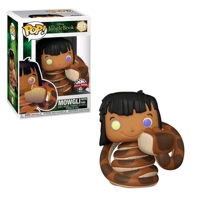 FUNKO - FUNKO POP The Jungle Book The Jungle Book Mowgli with Kaa