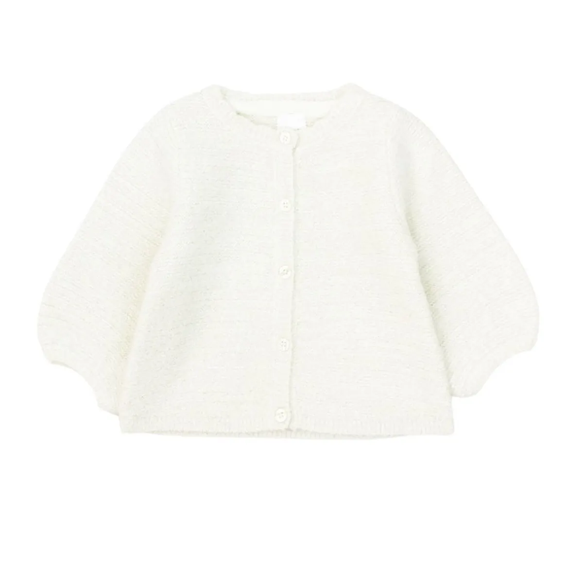 FICCUS - Chaleco Bebé Niña Garden Blanco
