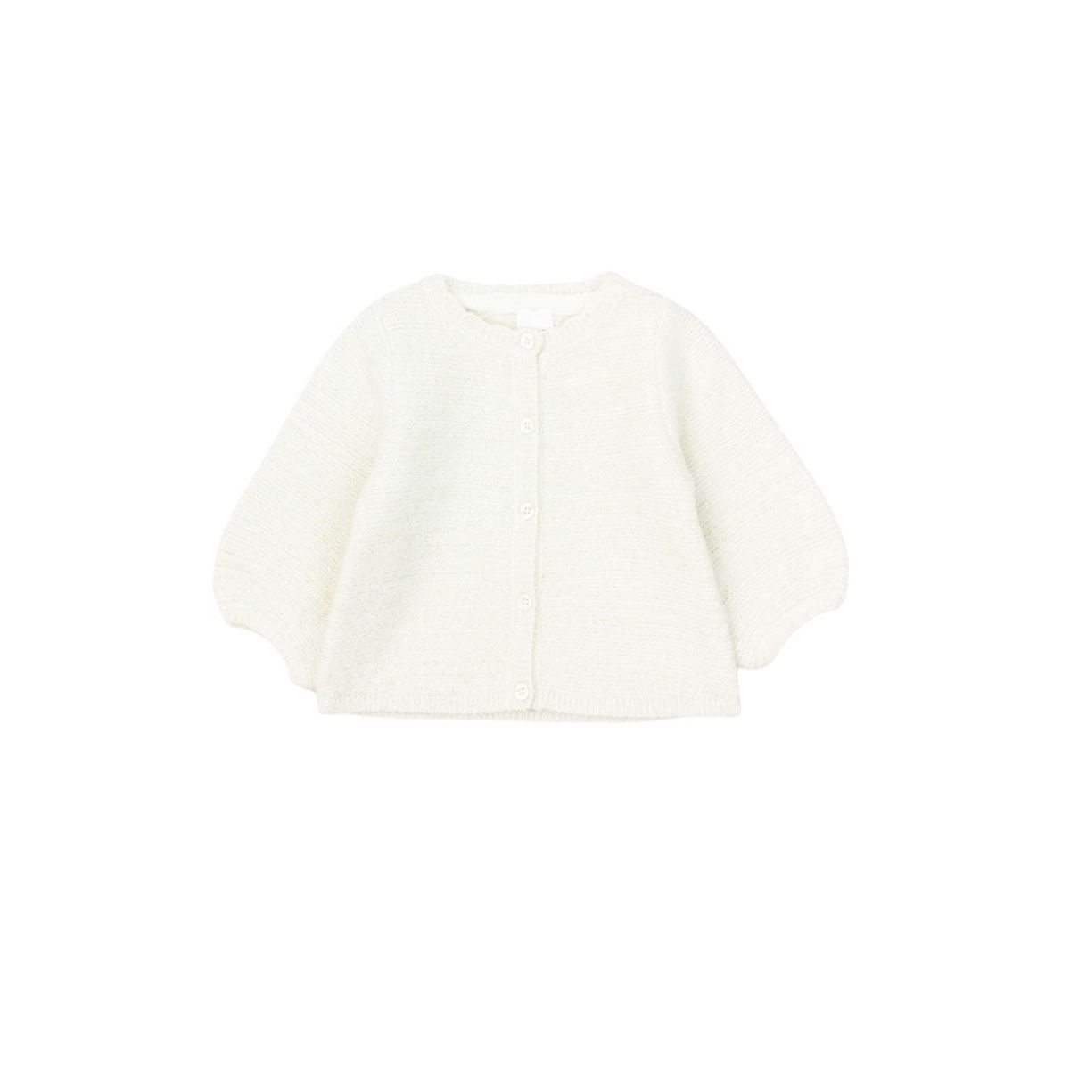 FICCUS - Chaleco Bebé Niña Garden Blanco
