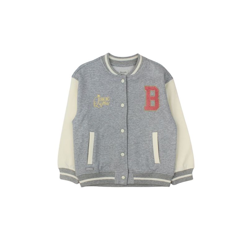 FICCUS - Chaqueta Kids Niña Academy Gris