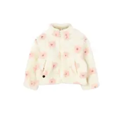 FICCUS - Chaqueta Bebé Niña Foresta Blanco