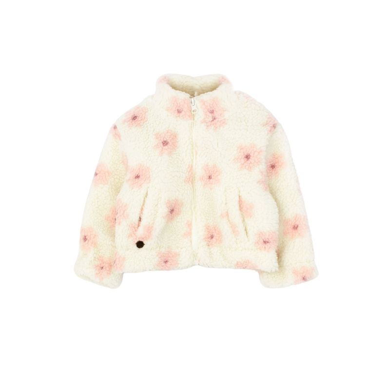 FICCUS - Chaqueta Bebé Niña Foresta Blanco
